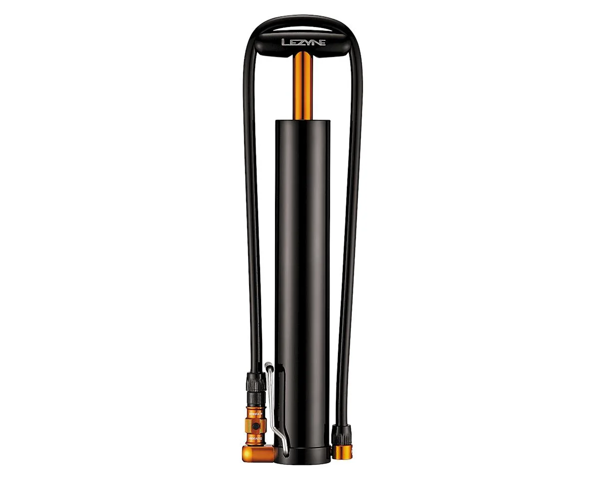 Lezyne Micro Floor Drive XL Pump (Black) (Mountain/Fat Bike)